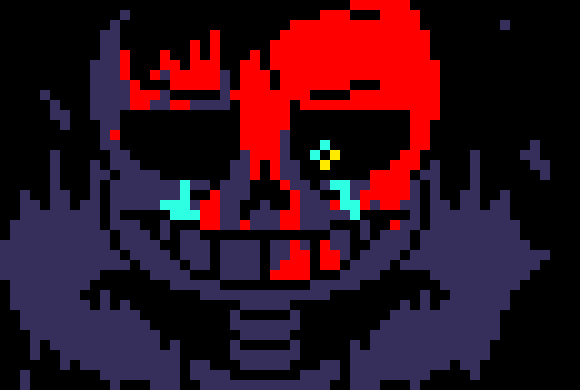[7ce906] *(He wipes it off.) What the fuck?  -HorrorTale Sans
