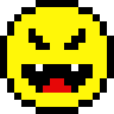 [9664c4] Pixel Smiley Face
