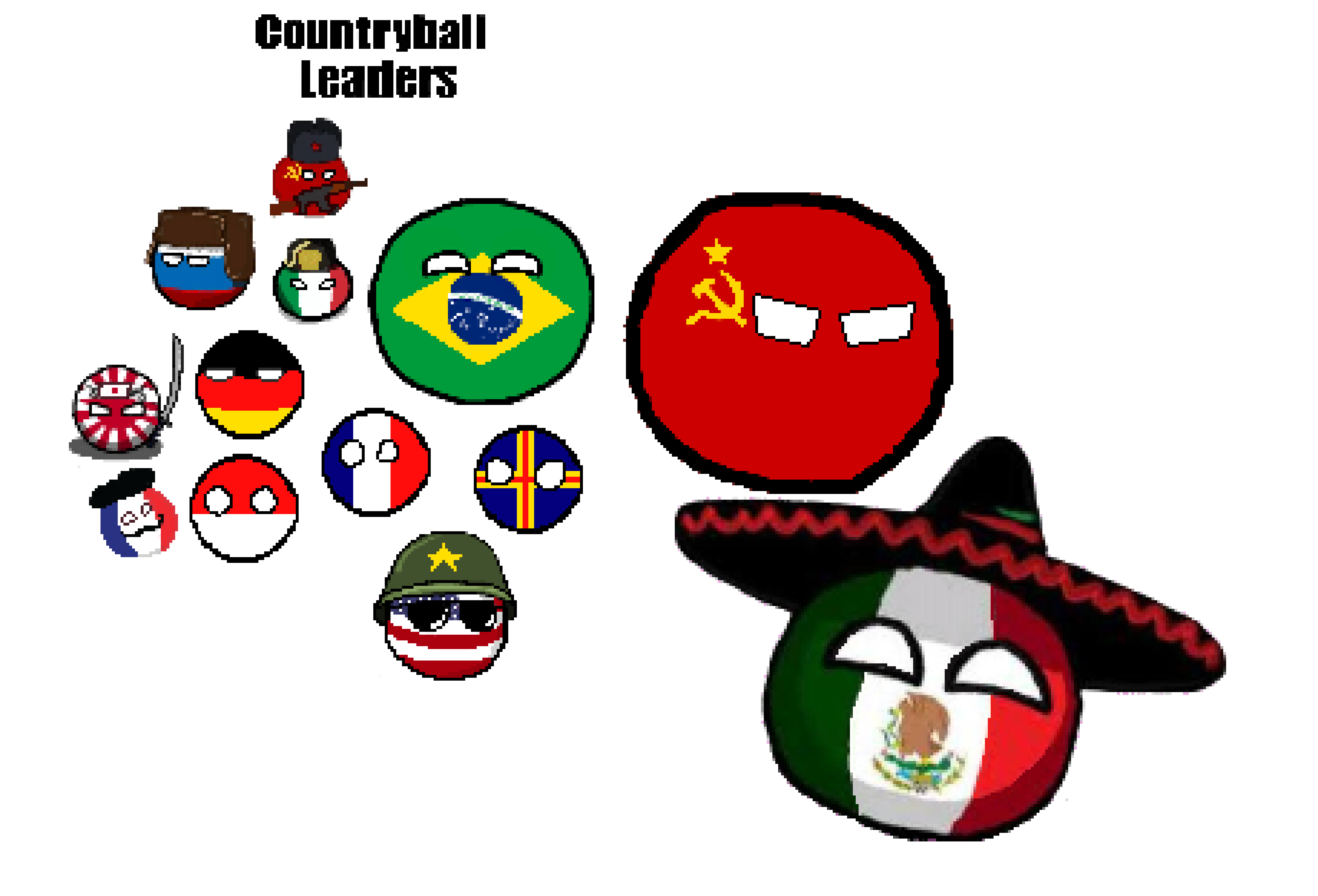 [d72332] countryballs world leaders