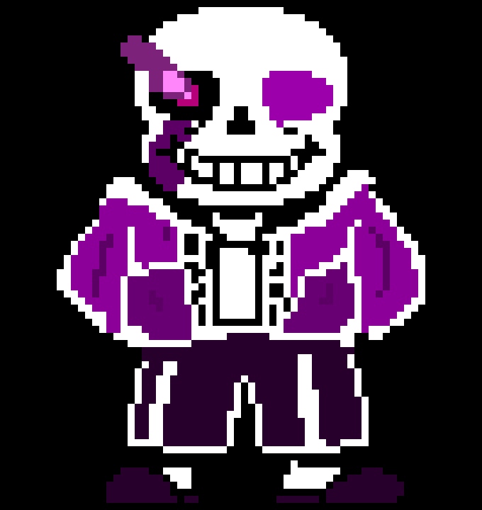 Undertale Sans purplenekostale Sprite