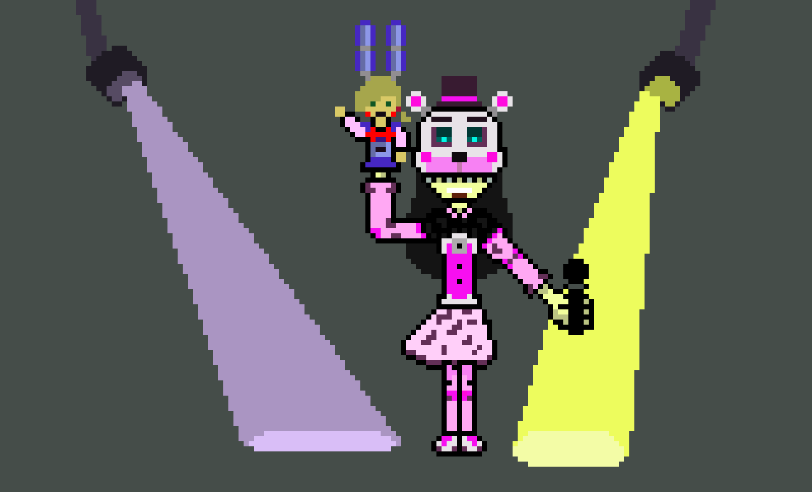 Fnaf Female OC (Funtime Freddy)