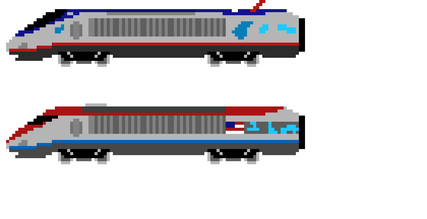 [9ac36a] Acela Express Power Car and Bombardier JetTrain (V2)