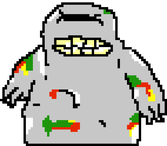 [148b0c] Trash monster two