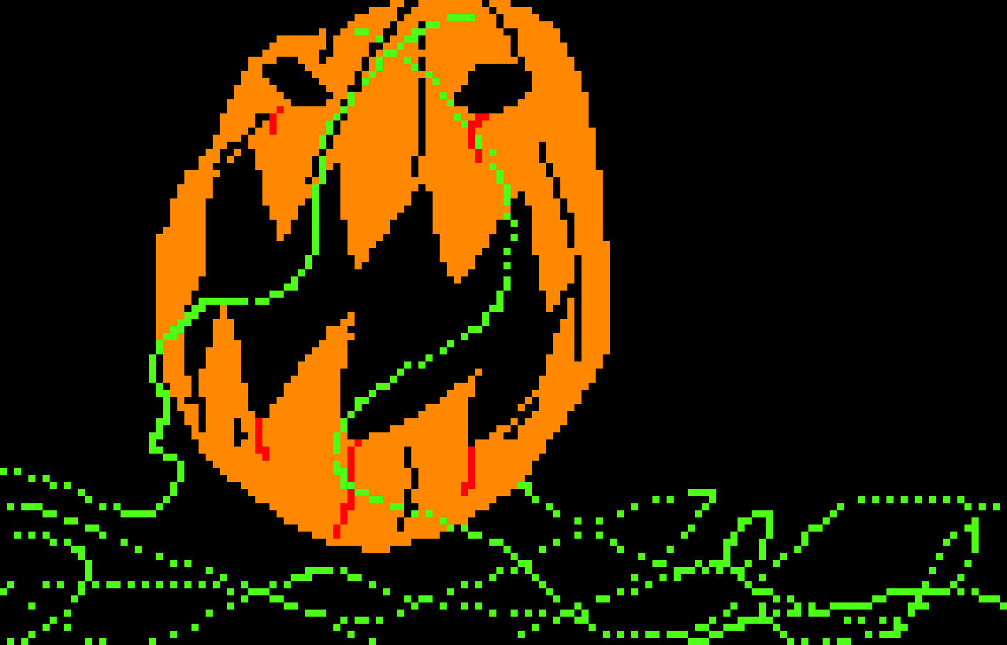 [9664c4] demented  jack o' lantern
