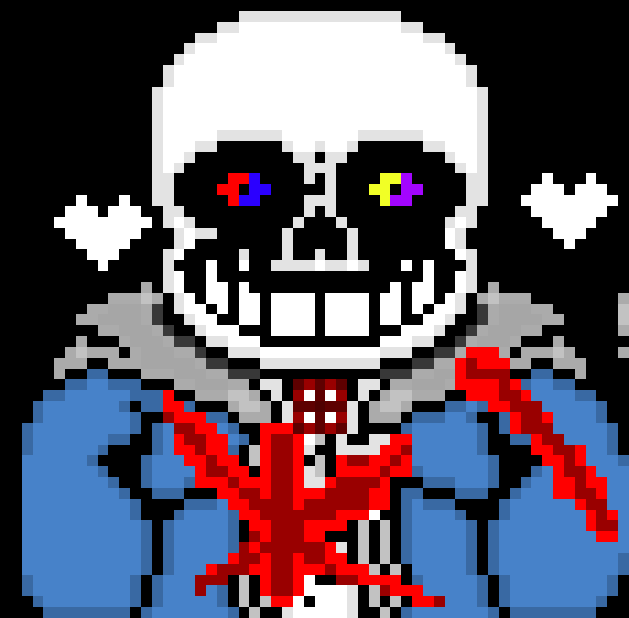 [b7db12] phase 5 murderer sans (dusty bussy killer)- amongus man