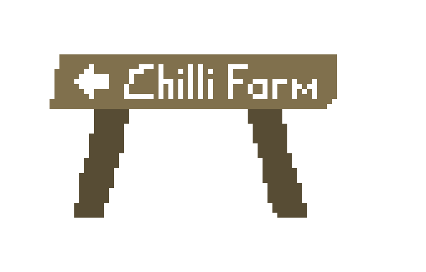 [9664c4] Chilli Farm Sign