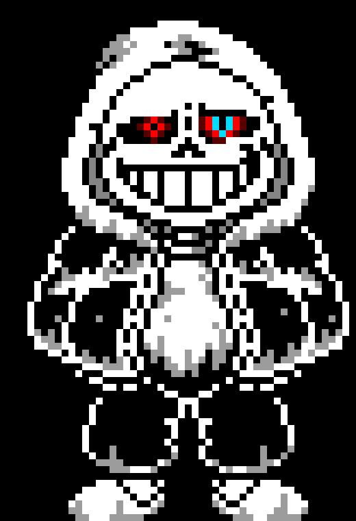 [d082ec] oh there's someone here oh we- *the human arives and dust sans attacks the human