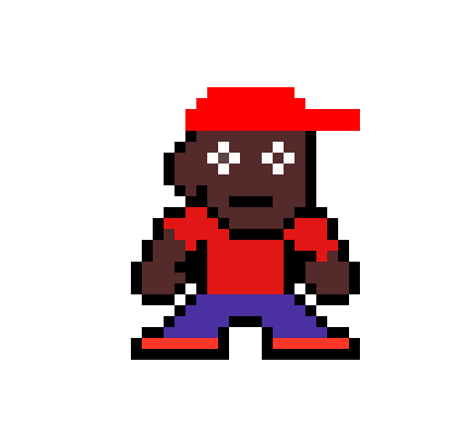 8 Bit Fighter Template
