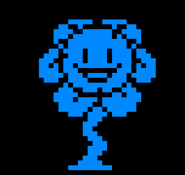 There, A Flowey - Grim