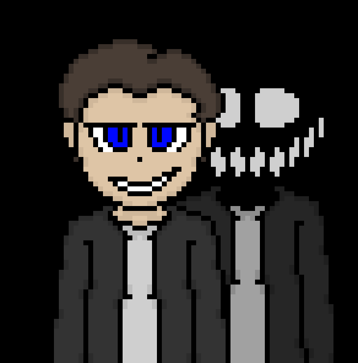 [57dac4] *im not going to draw that, cant be assed)) *he would shake due to pain, but not scream, but laugh?* . . .