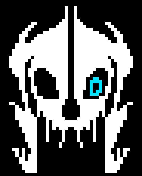 Blue eye firing gaster blaster