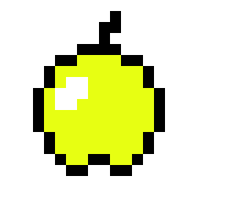 [9664c4] mine carft golded apple