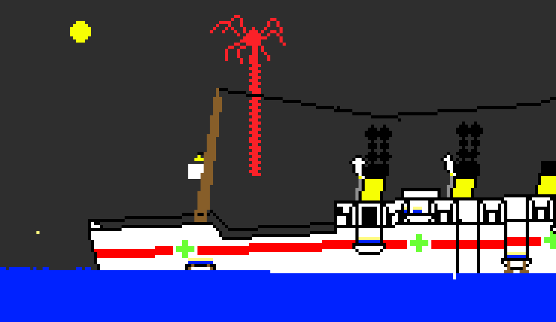 [c10d7d] sinking hospital ship