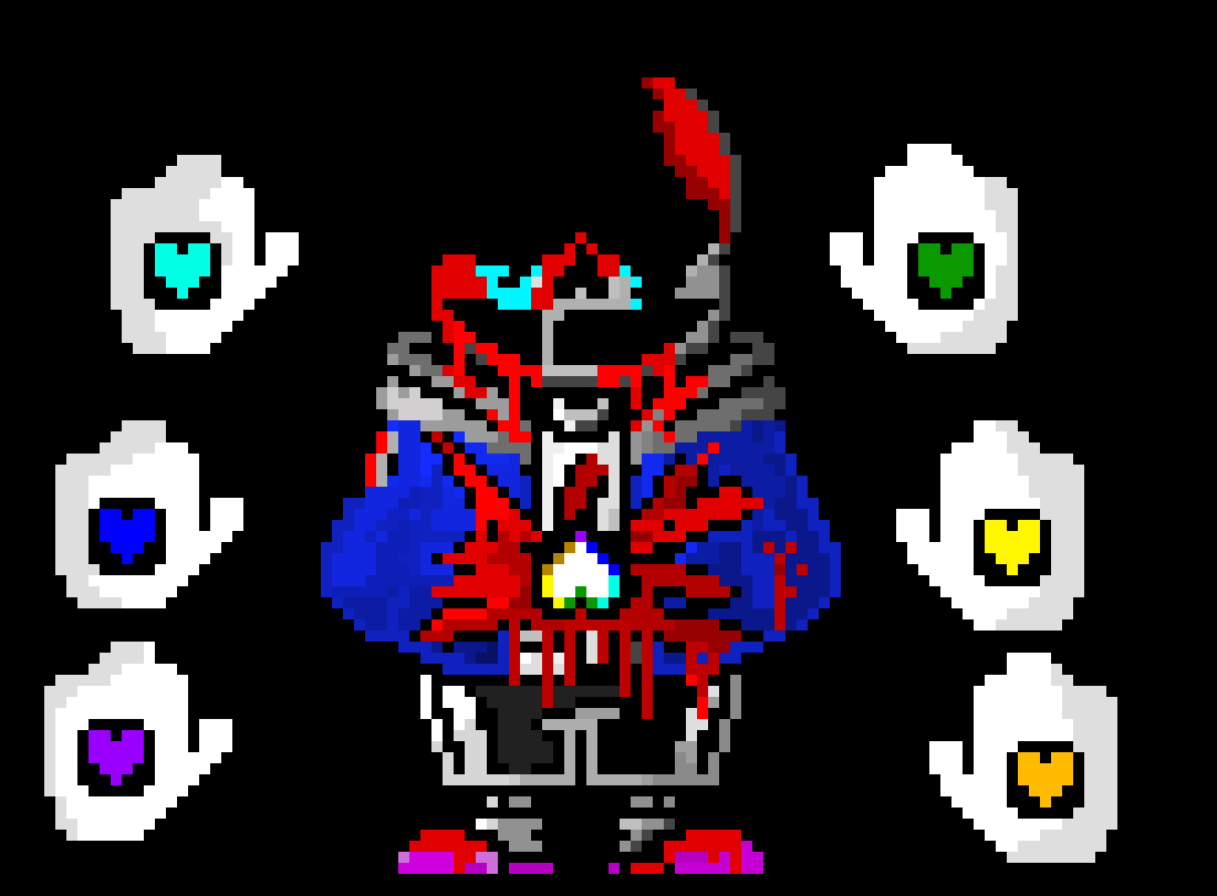[c4d059] undertale last hope PHASE 9 v2 with shading