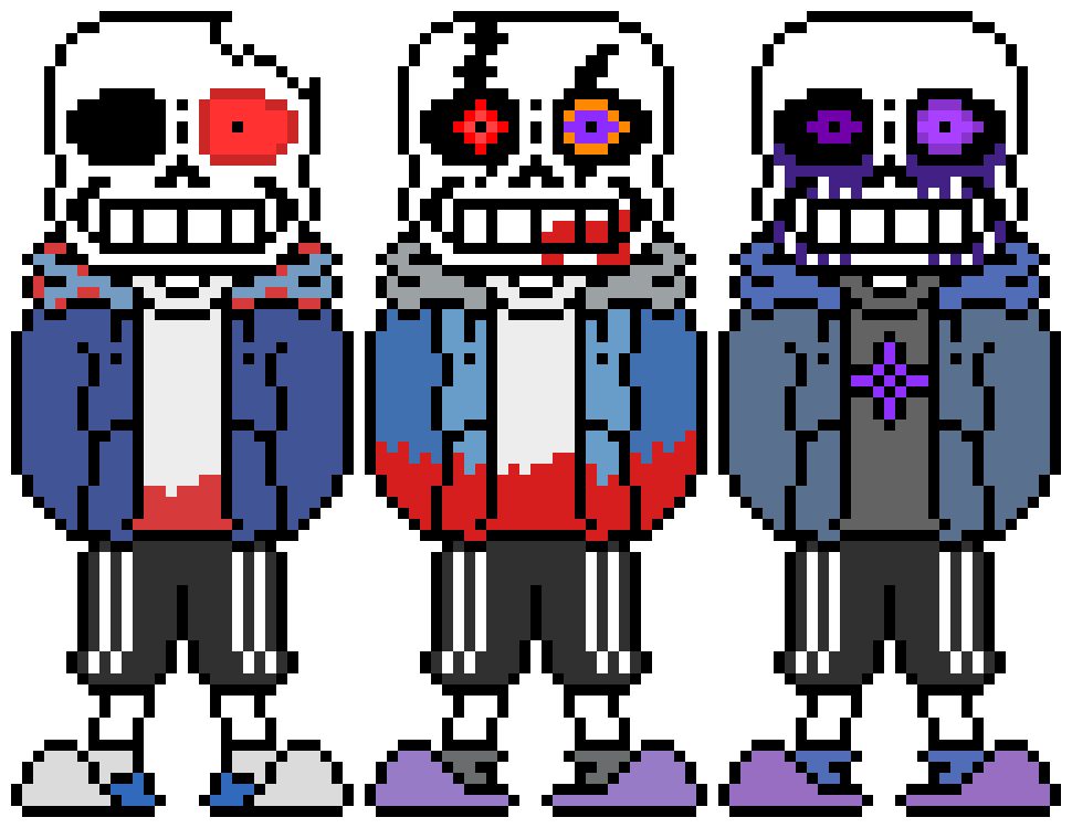 [01770b] Horror, Stress and Dark Matte Sans: *Yeets frisk to Ohio*