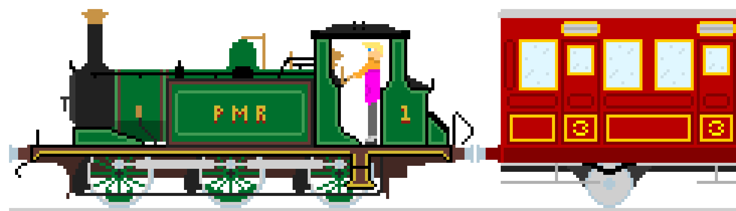 [c4081a] *It was slowing down, nearing Snowdin station*