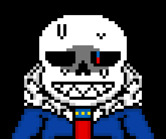 [0ae1f1] *snaps and thousands of blue and white bones go into Chara's body*