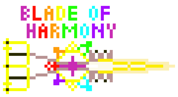 [9664c4] Keyblade Pixel Art: Blade of Harmony