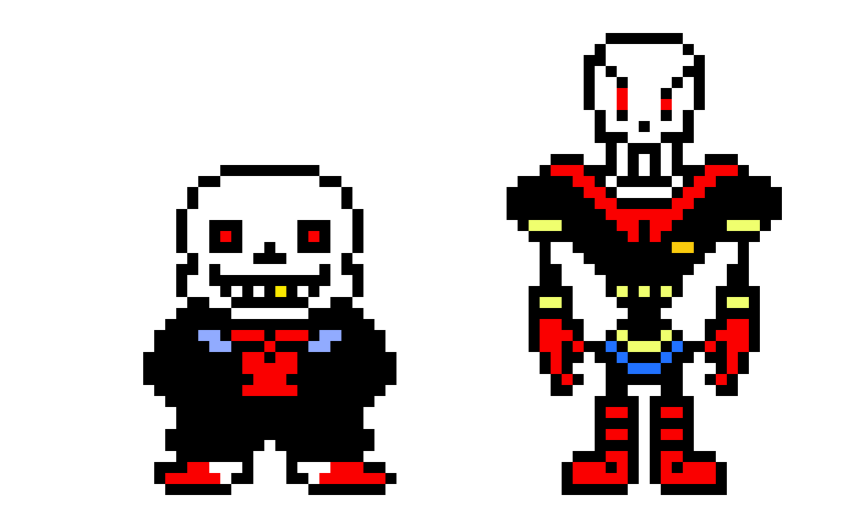 [9664c4] Underfell sans and papyrus
