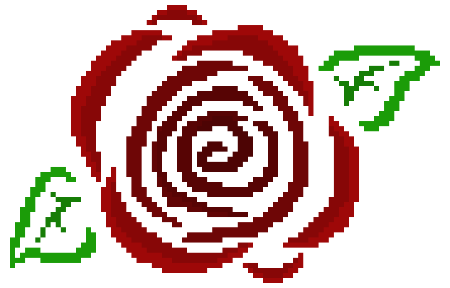 [53e34f] Fractal Rose