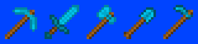 Pixel Art Minecraft Tool Set