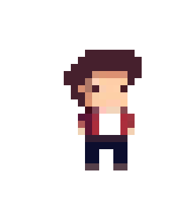 [d9c21f] Pixel man