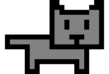 [9664c4] Gray Cat