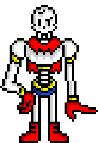 [9664c4] (NEW) Undertale Papyrus Battle Pose