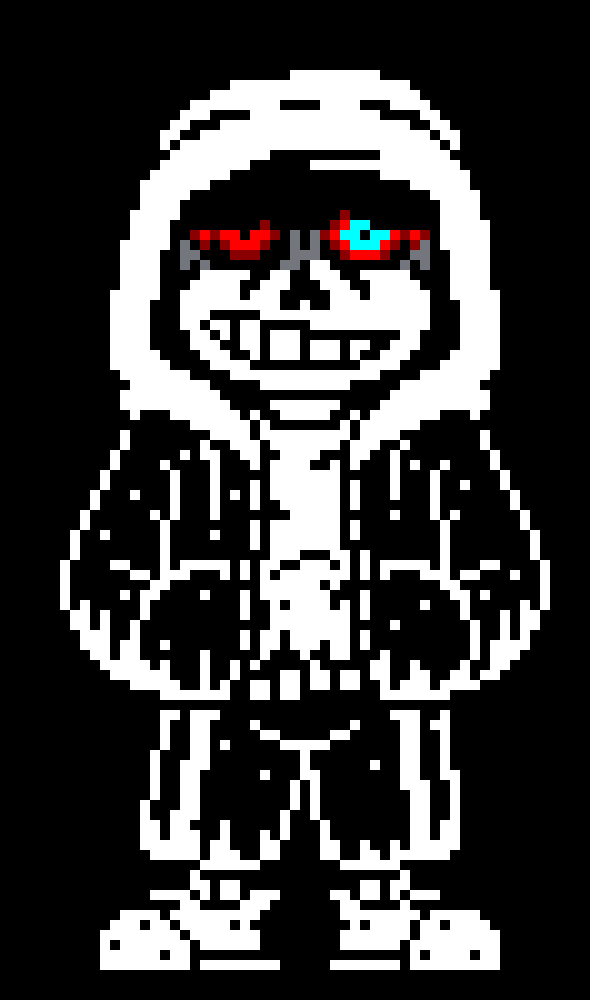 [9c695f] [SANS? HOW COULD YOU?] no... no... the human... they killed you before ... so ... they won't stop ... they will kill you again and again ... so ... uh ... i'm here to s-stop that ...