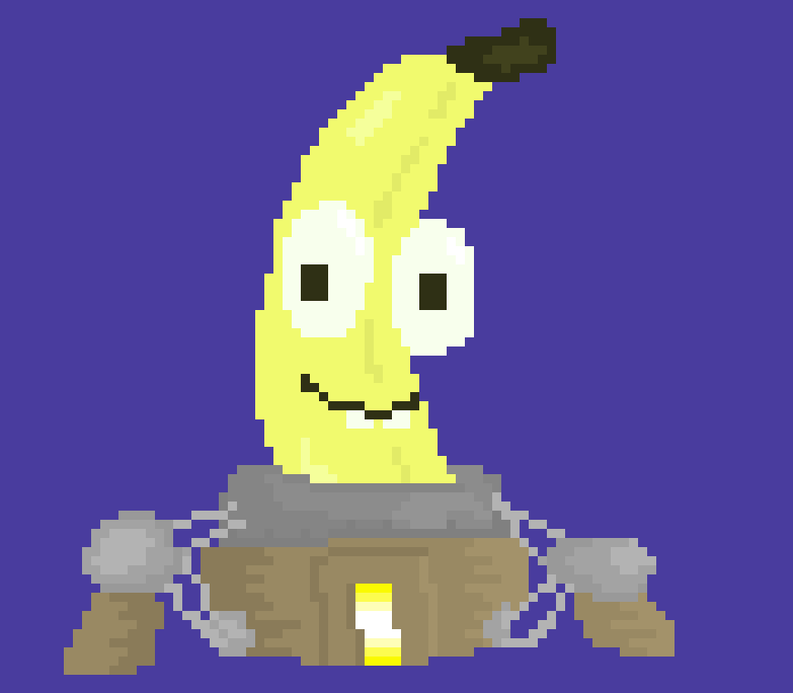 [236914] final update- took a little break to play with my brothers but we back and i finished him- name will be Banana Bill