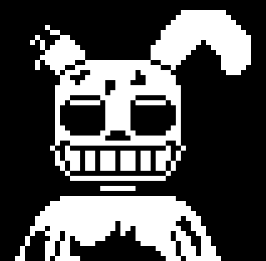 [d959ff] *he sees what looks to be a empty bunny suit*