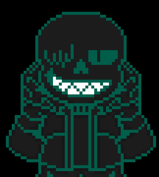 [b63bdb] *turns Sans' soul blue, then wraps a tentacle around his neck*