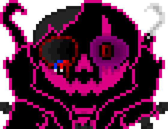 forgot to say the miniature arm comes out of the eye