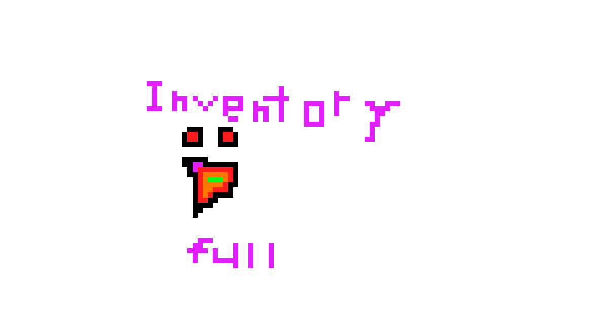 [9664c4] inventory full