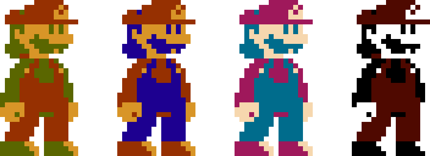 [6984e4] Mario palettes