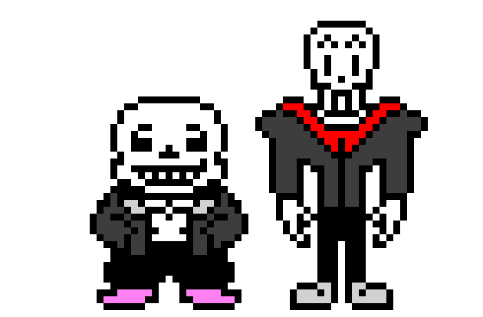 [be8ddf] A fabulous underground sans and papyrus