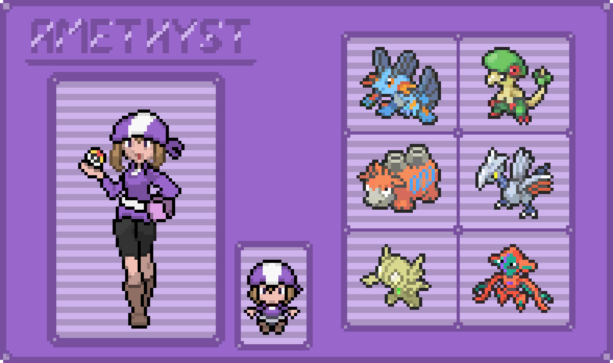 [0031a6] pokemon amethyst sprite + team final