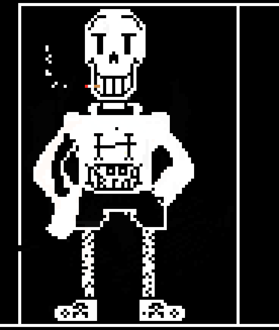 [5685c1] Undertale Papyrus Battle sprite