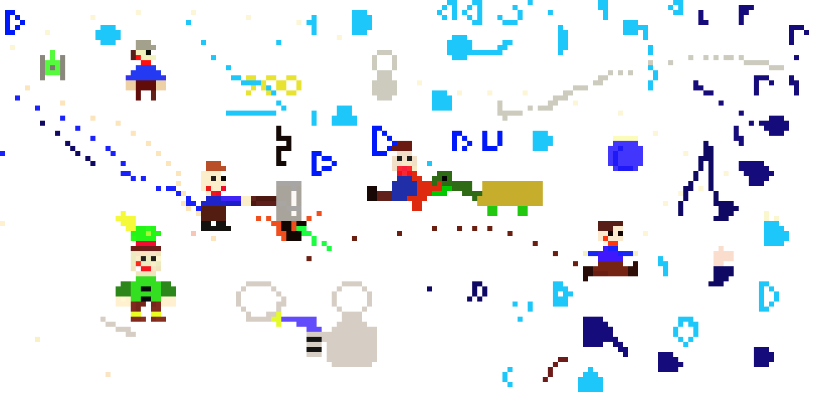[9664c4] Griffins Pixel Art