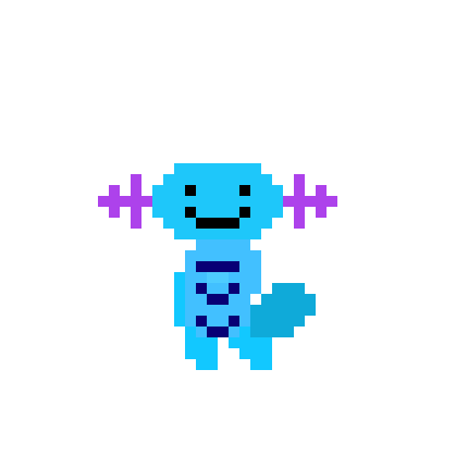 [82c4dd] Wooper pixel art