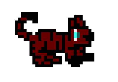 [e5fb72] Warrior Cat Pixel