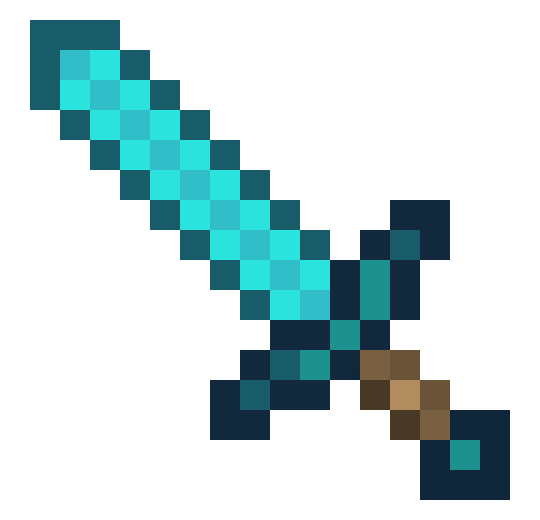 [9664c4] Minecraft: Diamond Sword