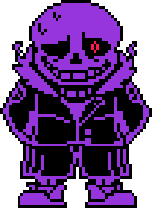 Fallen Stars Sans Battle Sprite.