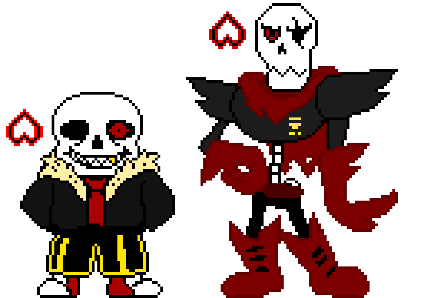 UnderFell - Sans and Papyrus Genocide
