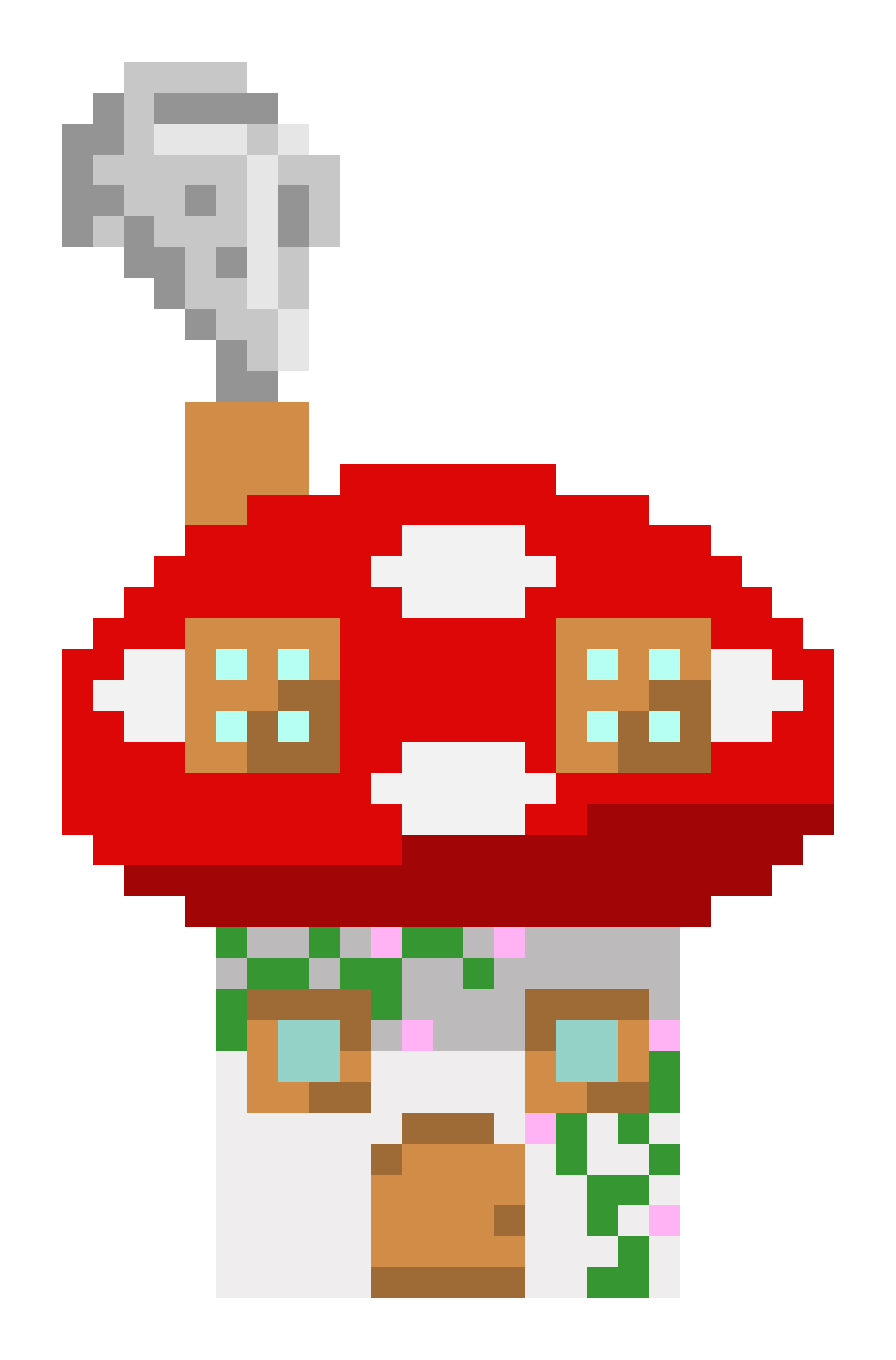 cute mushroom house