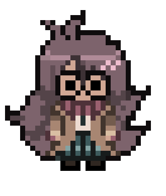 [2a290e] danganronpa pixel sprite base