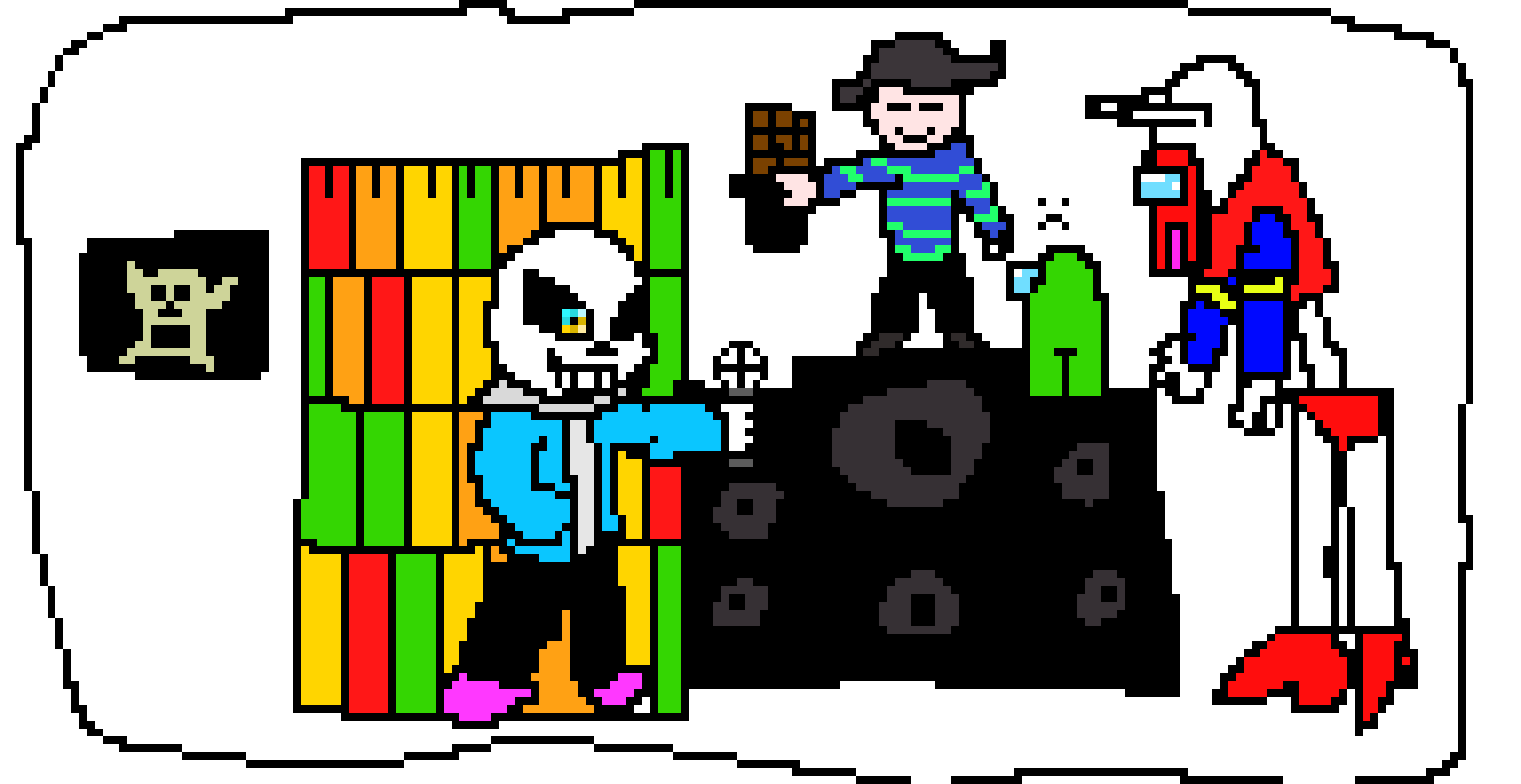 [c79473] Sans and papyrus beatbox (e)