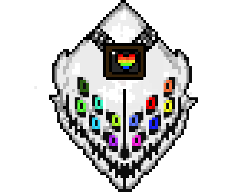 [ae61c8] Whichever universe has sans absorb the souls, this is his gaster blaster. It's called the Timeline Purger