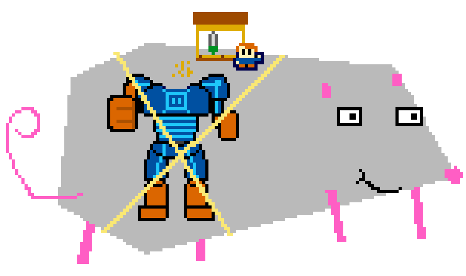 [34e3f5] That's the mech this is the shop thats liney (again)