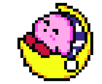 [0fb6e8] Kirby On a moon
